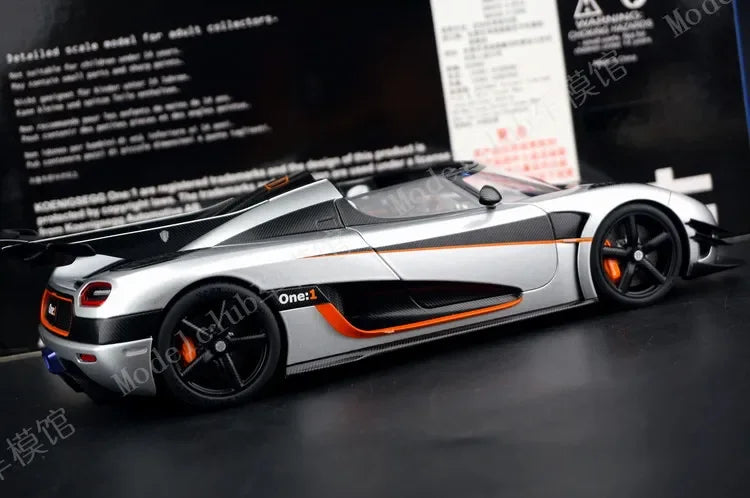 Autoart 1:18 One1 Simulation Limited Edition All Open Alloy Metal Static Car Model Toy Gift