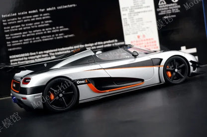 Autoart 1:18 One1 Simulation Limited Edition All Open Alloy Metal Static Car Model Toy Gift