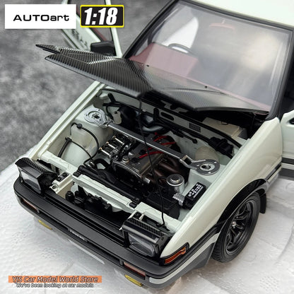 AUTOART 1:18 TOYOTA SPRINTER TRUENO AE86 30th ANNIVERSARY car model Static alloy car model collection gift