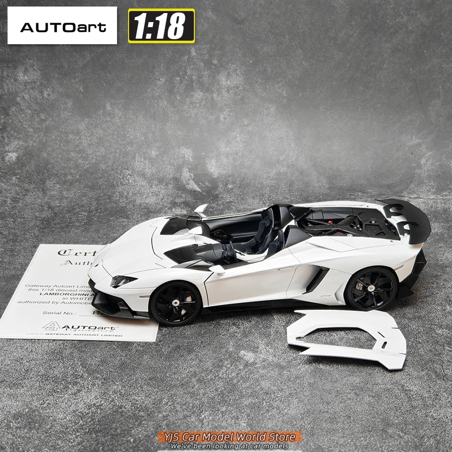 AUTOART 1/18 Lamborghini Aventador J Car Model