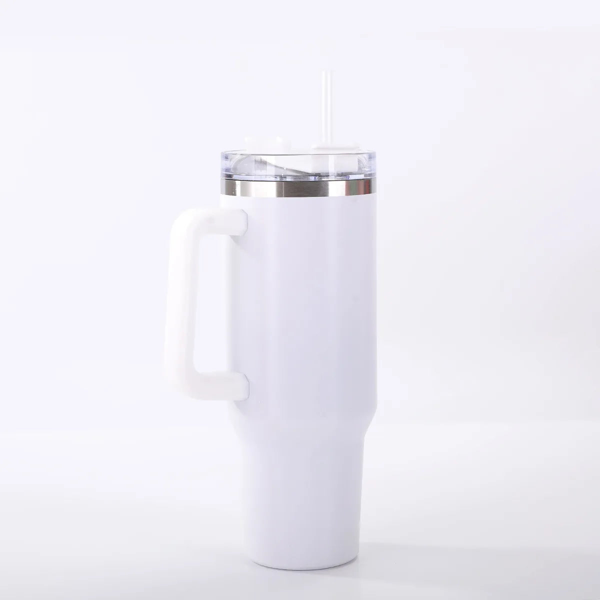 Personalized 40oz Customized Thermos Cups/Handle & Straw - Custom Name/Photo Insulated Stainless Steel Cup