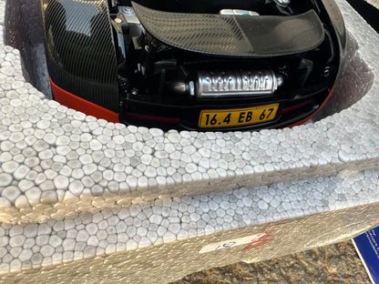 Original 1:18 Model,Autoart BUGATTI Veyron 16.4 Super Sport World Record Edition,Alloy Car Model for Display,Gift and Collect
