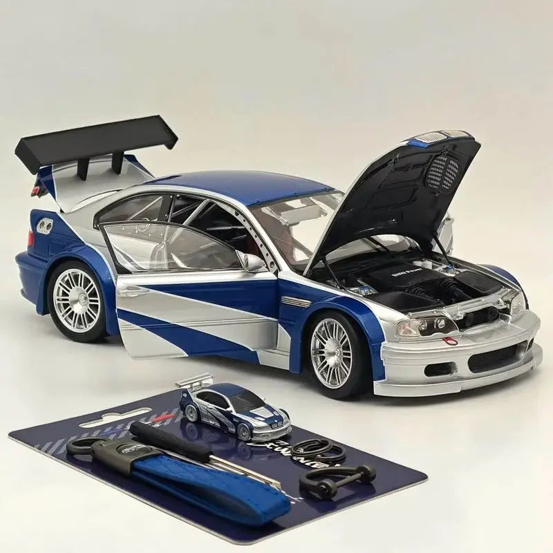 Bmw M3 Gtr E46, Dcm 1:18 Need For Speed Alloy Car Bmw Limited Collection Diecast Ornaments Custom Decoration Gift