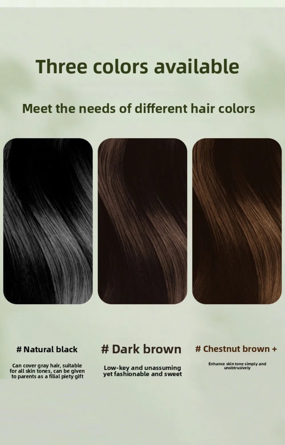 One-time Hair Dyeing Comb Precise Washable Temporary Hair Color Comb Volume Cover Gray Hair Hair Dye Mascara Costume