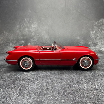 AUTOart diecast model 1/18 Corvette (1954) – Elvis Edition car model static display holiday gift collection