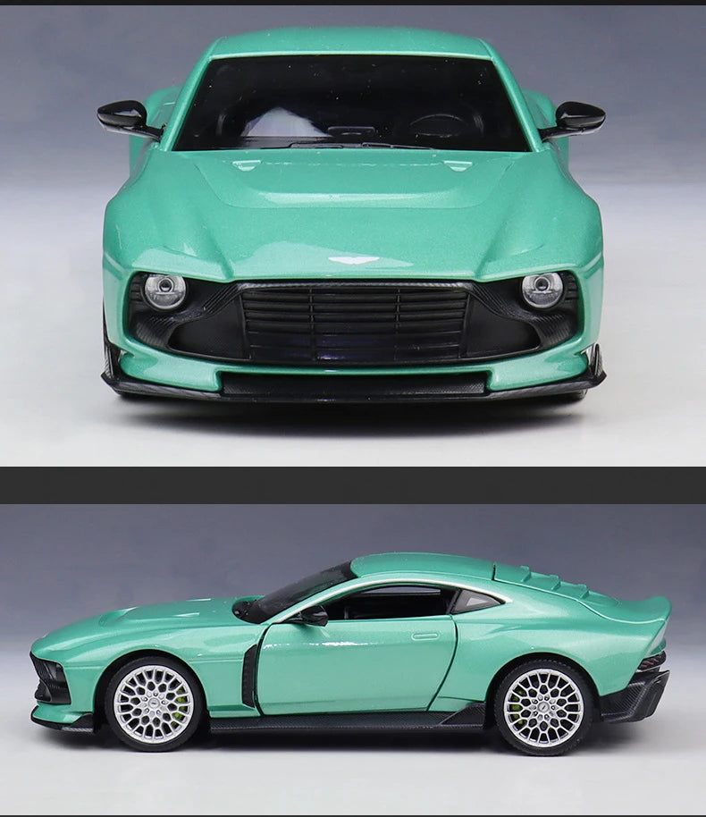 WELLY 1:24 Aston Martin Valour Supercar Alloy Car Diecasts & Toy Vehicles Car Model Miniature Scale Model Car Toy For Children
