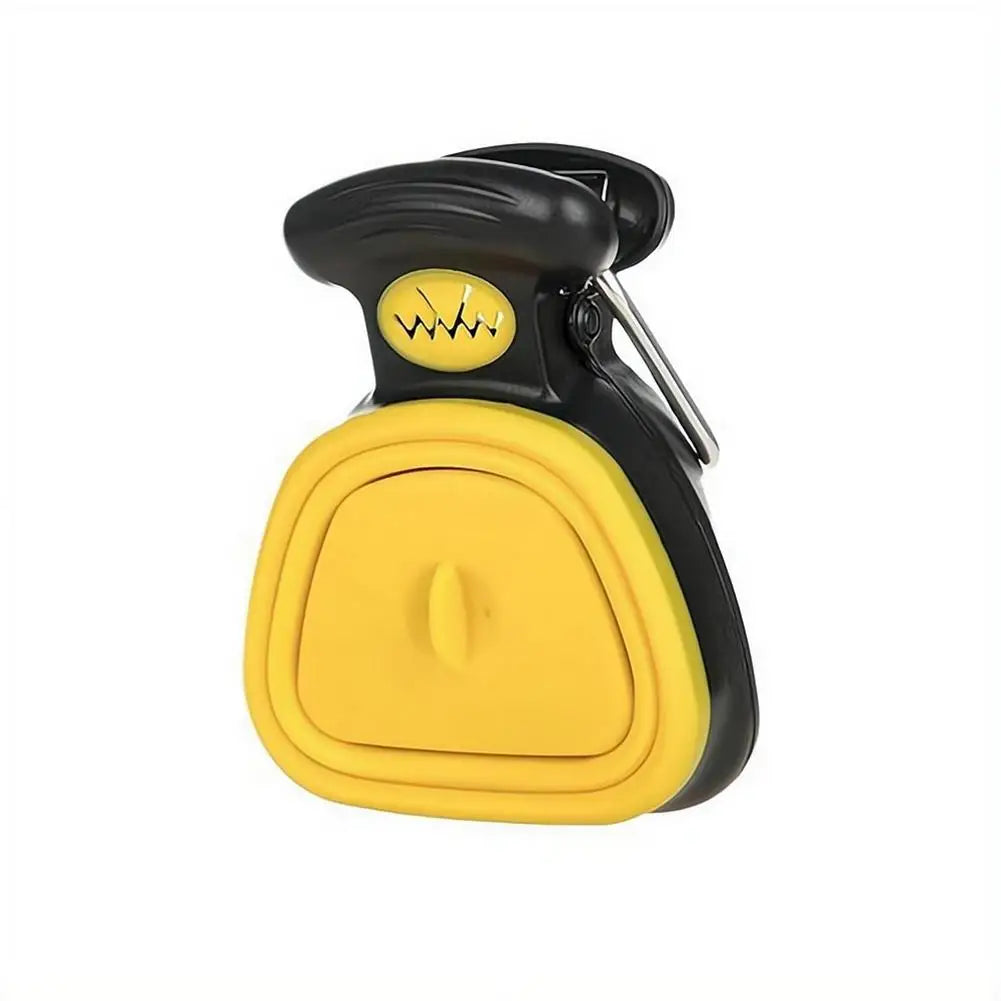 Foldable Pet Shovel Travel Dog Poop Bag Dispenser Poop Scoop Clean Pick Up Excreta Cleaner Animal Excreta Cleaning Tools