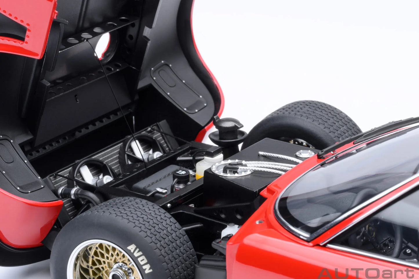 AUTOart 1:18 SCALE  Lamborghini MIURA SVR "JOTA" Car model Static ornament Collect Holiday gift