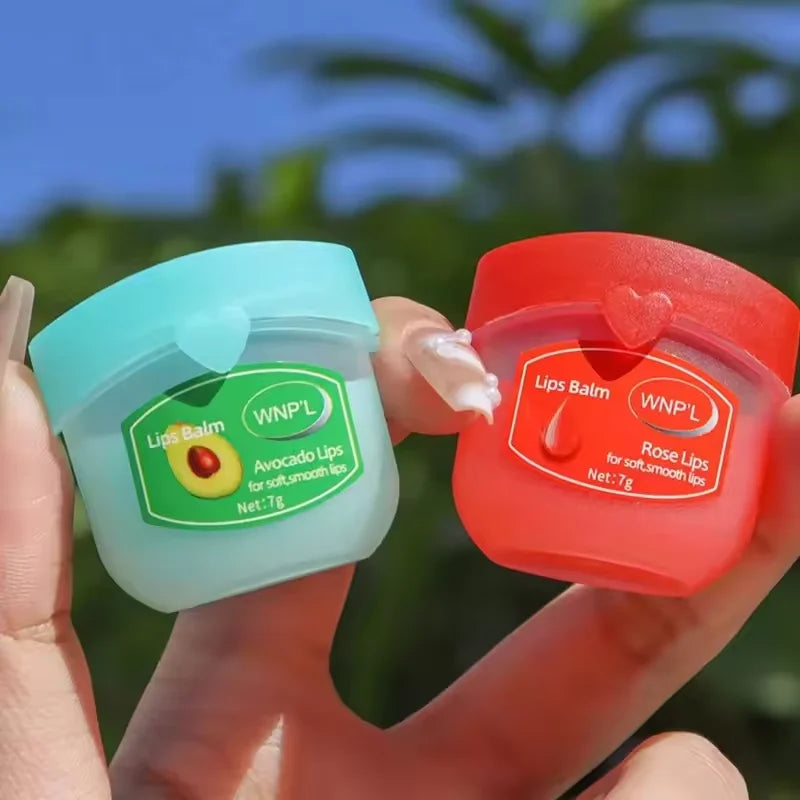 4/6/8pcs Fruit Series Lip Balm Set Set Moisturizing Refreshing Non-sticky Anti-Cracked Lip Mask Vaseline for Lips Makeup