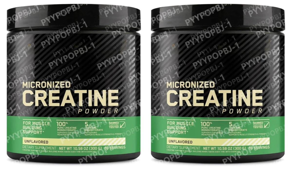 Optimum Nutrition Micronized Creatine Monohydrate Powder Unflavored 60 Servings 300 Grams Packaging May Vary