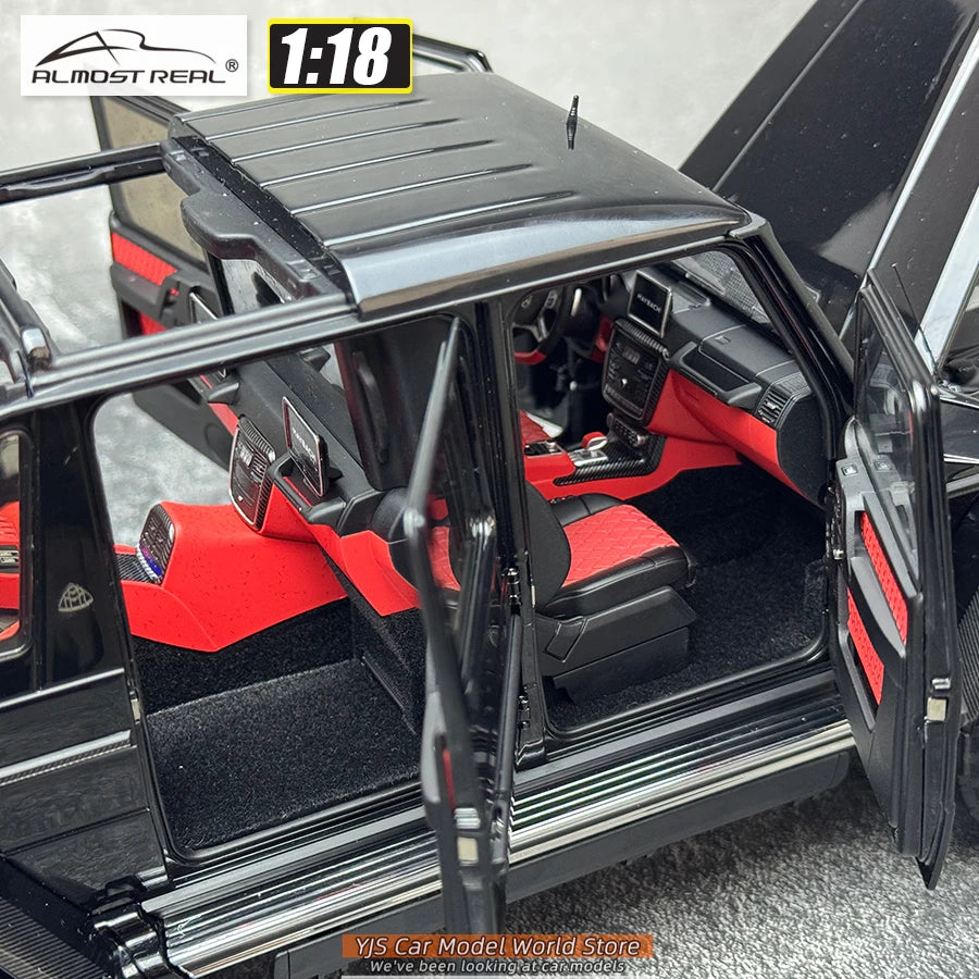 Almost Real diecast model 1:18 G 650 Landaulet G650 SUV car model alloy collection gift to friends and family