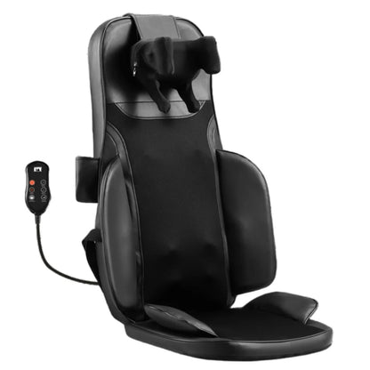 5 Vibrations Waist Hips Electric Back Massager Cervical Massage Chair Seat Cushion for Body Shiatsu Heated Kneading Relaxarion