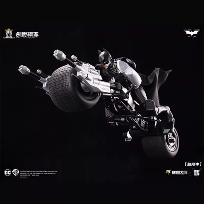Original MODOKING Batman BATPOD DC Justice League The Dark Knight Bruce Wayne Action Figure SDARK KNIGHT TRILOGY Model Toys Gift