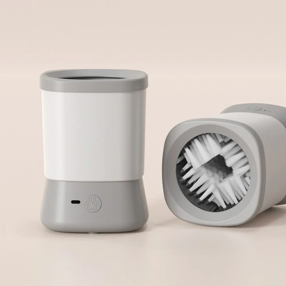 Removable Design Automatic Pet Foot Washer Intelligent Cleaning Electric Powered Pet Paw Cleaner Usb Charging Intelligence