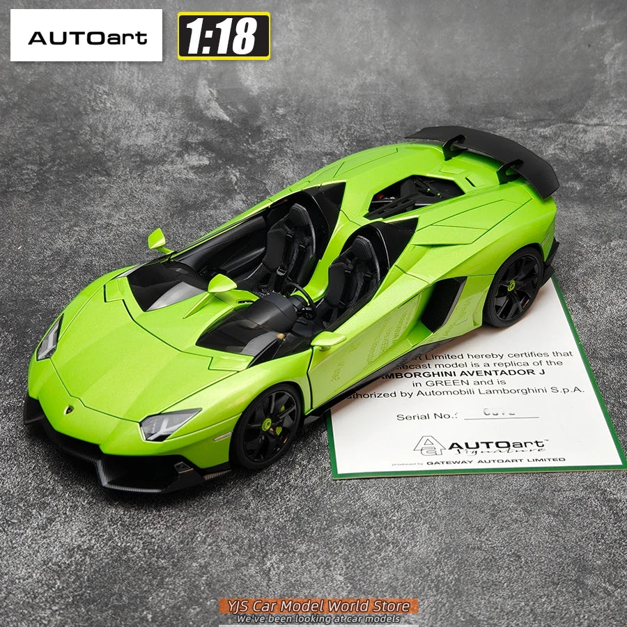 AUTOART 1/18 Lamborghini Aventador J Car Model
