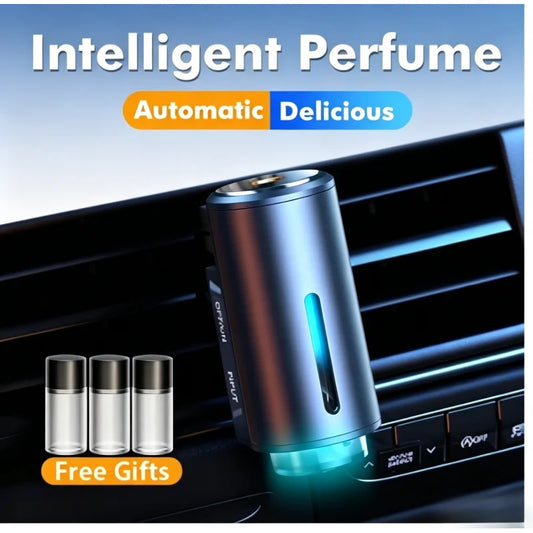 Car Air Vent Aromatherapy Humidifier Portable Electric Mist Diffuser Auto Odor Removal Freshener