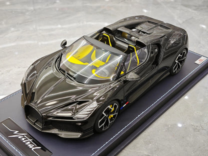 MR 1/18 Bugatti W16 Mistral Resin Motor Vehicle Toy Die-casting Metal Model Collection Boy Gifts