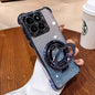 For Xiaomi 15T Pro Glitter Shockproof Magnetic Phone Case For Xiaomi 17 Pro Max 13T 14T 15T Pro 14 15 Ultra Stand Bracket Cover