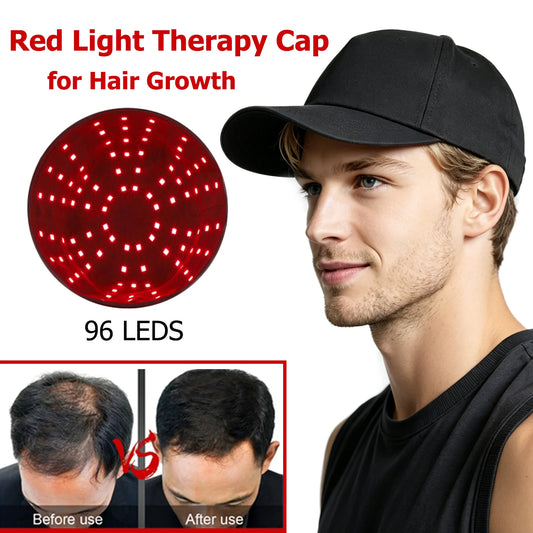 660nm 850nm Red Light Infrared Hair Therapy Hair Growth Cap for Hair Regrowth Anti Hair Loss Relax Scalp Care Hat Anti Hair 2026