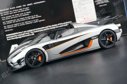 Autoart 1:18 One1 Simulation Limited Edition All Open Alloy Metal Static Car Model Toy Gift