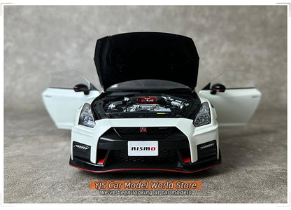 AUTOart 1:18 FOR Nissan GT-R35 NISMO 2022 SPECIAL EDITION Sports car model Car model Holiday gift Static ornament