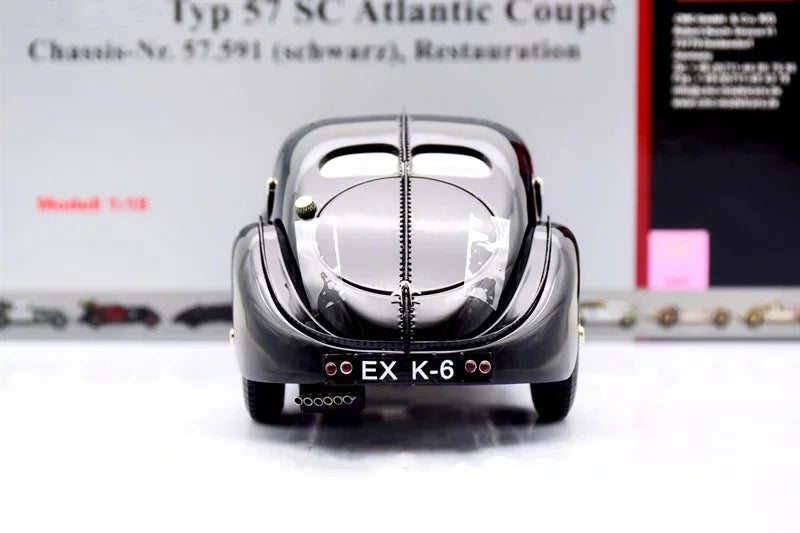 CMC 1:18 57SC Atlantic 1938 Simulation Limited Edition All Open Alloy Metal Static Car Model Toy Gift