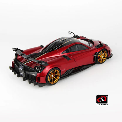 LCD CLD Diecast model 1/18 scale Pagani Imola Metal static decoration Holiday gift collection