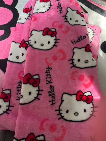 Y2K Hello Kitty Pajamas Pants Sanrio Anime Women's Pajama Pants Cartoon Couple Home Sleepwear Trousers Leisure Home Clothing