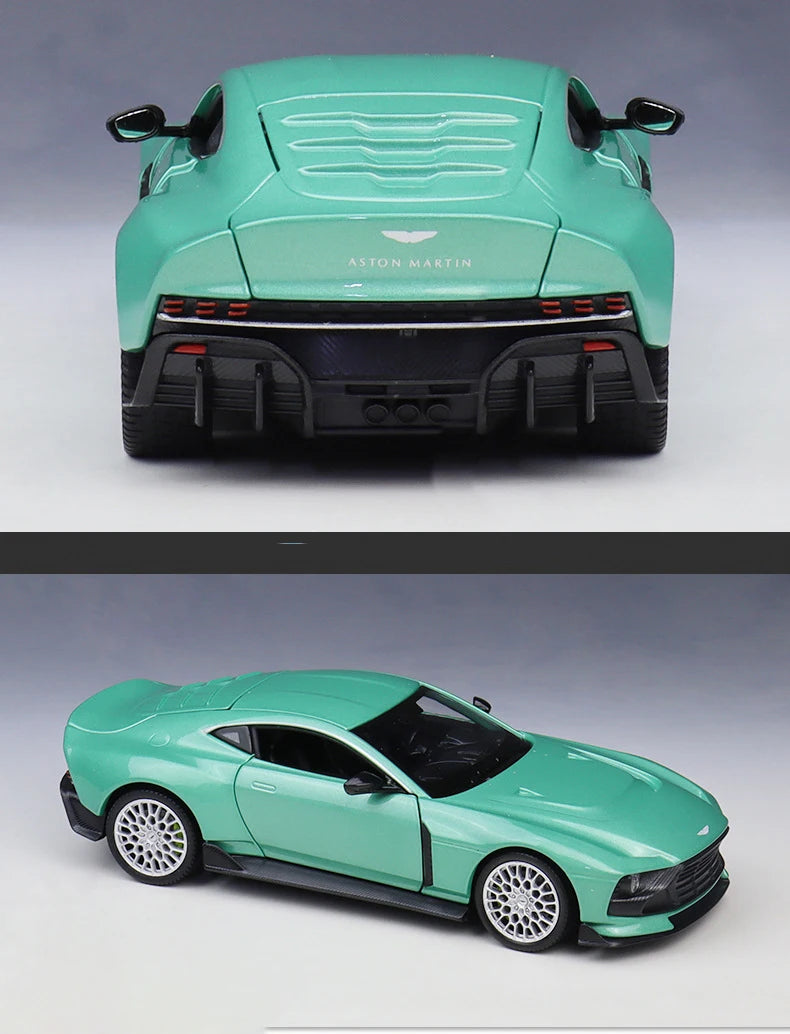 WELLY 1:24 Aston Martin Valour Supercar Alloy Car Diecasts & Toy Vehicles Car Model Miniature Scale Model Car Toy For Children