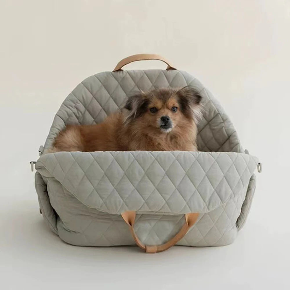 Upgraded Pet Dog House Nylon Waterproof Pet Bag, Detachable Handbag, Car Dual-Use Travel Cat House Dog House