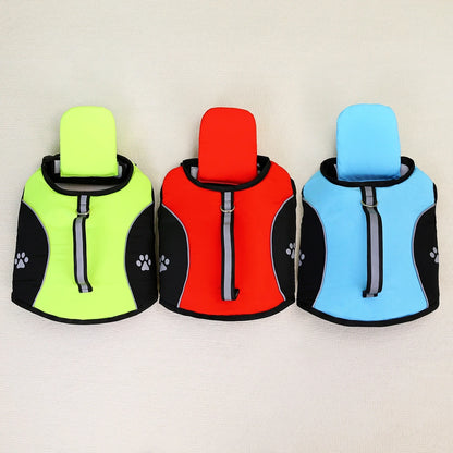 Premium Summer Dog Life Jacket Adjustable Pet Swimwear Safety Buoyant Vest for Small Medium Large Dogs Water Play
