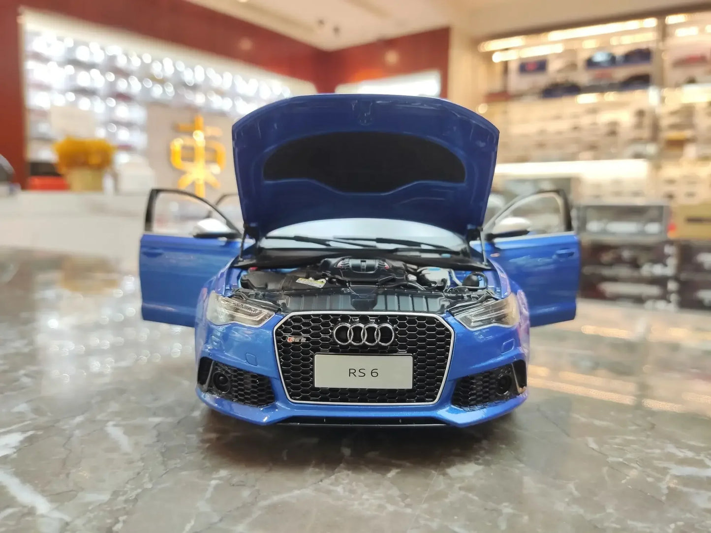 1/18 AUDIRS RS6 RS 6 Avant C7 WELL Diecast Model Toy Cars Boys Girls Gifts