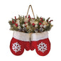 Easter Garland Creative Easter Egg Element Wreath Window Door Garden Gate Decorative Hanging Holiday Party Decor Door Sign