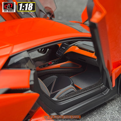 LCD Cast model collection 1:18 Lamborghini Revuelto Collection of metal sports car models