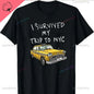Tom Holland Same Style I Survived My Trip To NYC Classic T Shirt Vitruvian Pizza Tee Women Men Fashion Casual Oversized T-Shirt