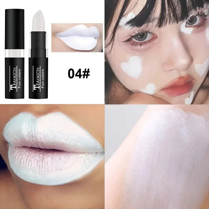 Nude Lipstick Matte Velvety Vampire Makeup Punk Black Lip Gloss Smooth Waterproof Lasting Durable Dark Paint Cosmetics -12 Colors