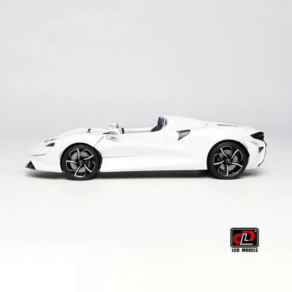 LCD Diecast car model 1:18 McLaren ELVA car model metal static display collection