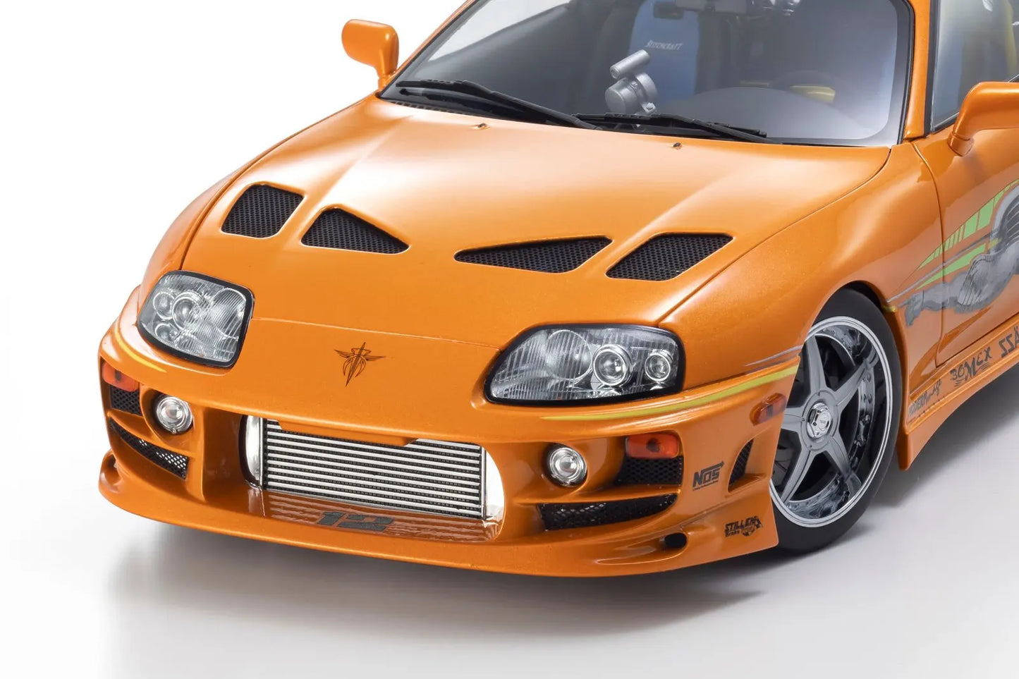KYOSHO  1/18 Scale Diecast Collection  Dodge Charger R/T 1970 Toyota Supra Turbo - Static car model - Collection - Display piece