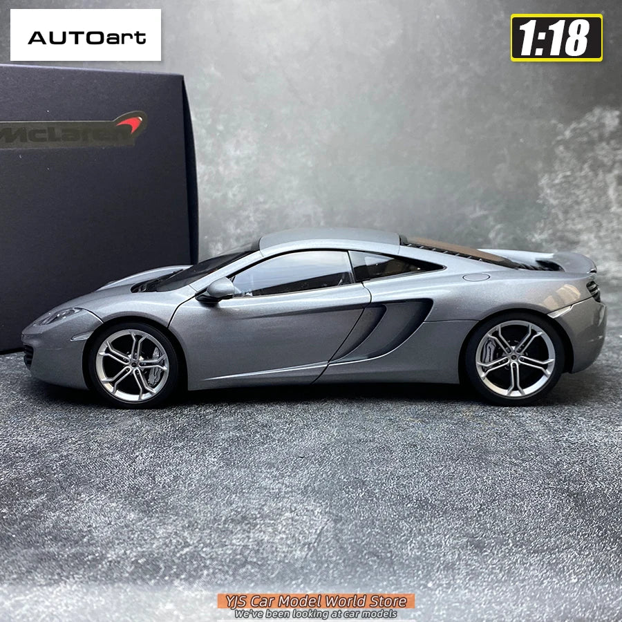 AUTOART Diecast car model 1/18McLaren MP4-12C Static display car models  Collect festival gifts