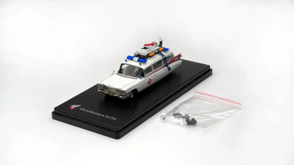 Ghostbuster Miller 1:64 Meteor 1959 Ecto-1 Diecast Car Model Collection ToYS