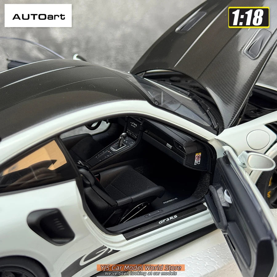 AUTOART 1/18 Porsche 911 (991.2) GT3 RS Weissach Package Car model  Send to a friend  Personal collection Static ornament