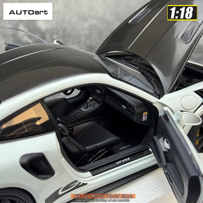 AUTOART 1/18 Porsche 911 (991.2) GT3 RS Weissach Package Car model  Send to a friend  Personal collection Static ornament