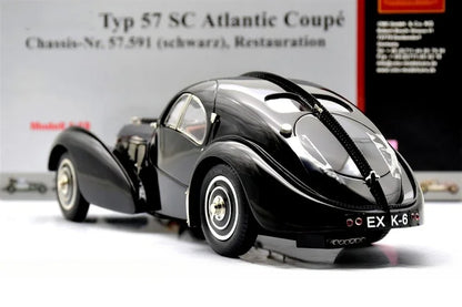 CMC 1:18 57SC Atlantic 1938 Simulation Limited Edition All Open Alloy Metal Static Car Model Toy Gift