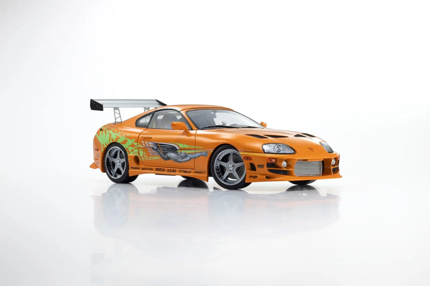 KYOSHO  1/18 Scale Diecast Collection  Dodge Charger R/T 1970 Toyota Supra Turbo - Static car model - Collection - Display piece