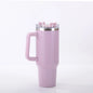 Personalized 40oz Customized Thermos Cups/Handle & Straw - Custom Name/Photo Insulated Stainless Steel Cup
