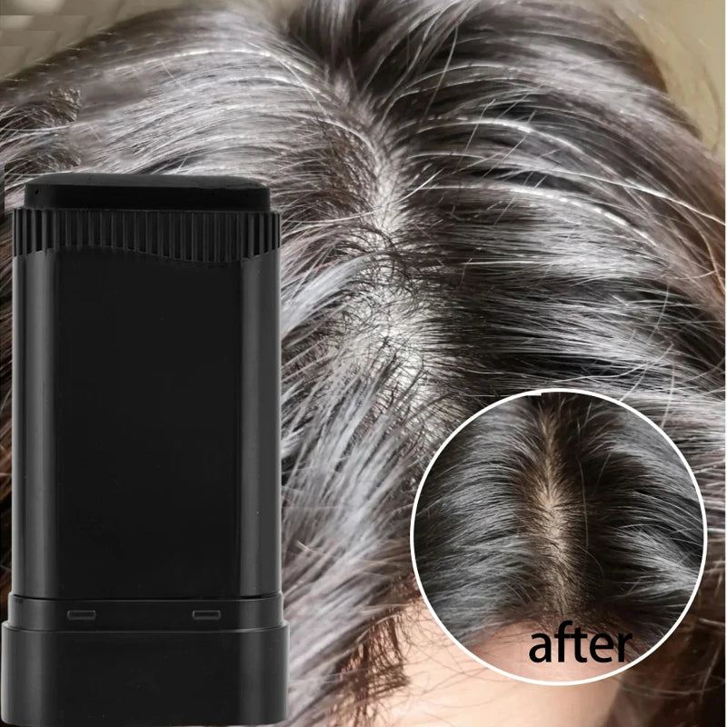 Hair Dye 2 in1 -Stick with Comb,Quick Gray Coverage,Easy Application,Quickly Dye Hair Long Lasting Temporary Hair Coloring Pen