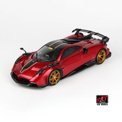 LCD CLD Diecast model 1/18 scale Pagani Imola Metal static decoration Holiday gift collection