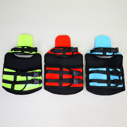 Premium Summer Dog Life Jacket Adjustable Pet Swimwear Safety Buoyant Vest for Small Medium Large Dogs Water Play