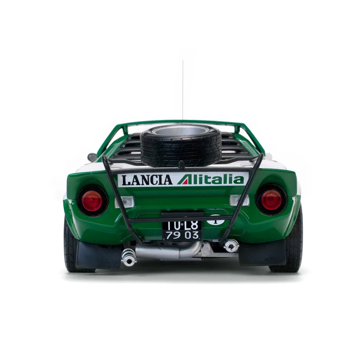WELLY 1/18 Lancia Stratos HF #8 1975 Rally Car Model
