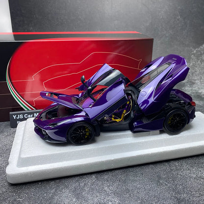 BBR MODELS 1/18 LaFerr sports car red metal static display car model collection Diecast model